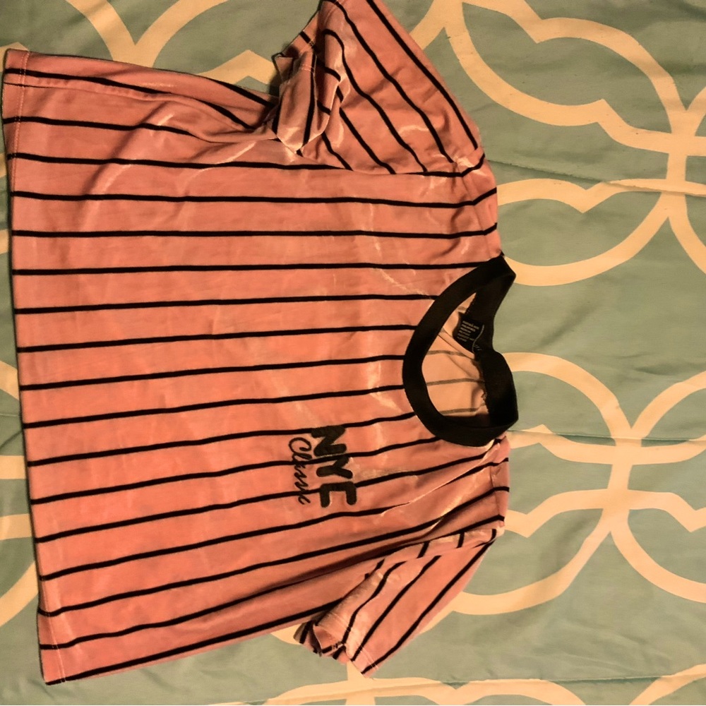 Pink Fleece CROPTOP